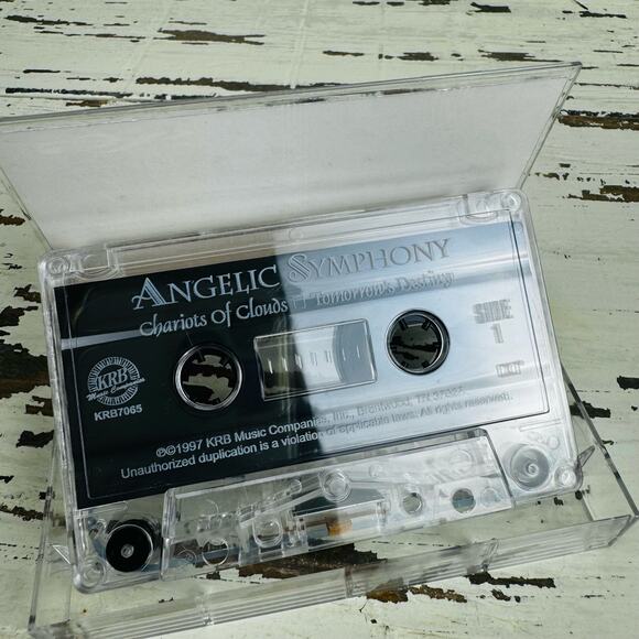 Angelic Symphony A Concerto De Angelis Chariots of Clouds 1997 Cassette Tape - Picture 3 of 6